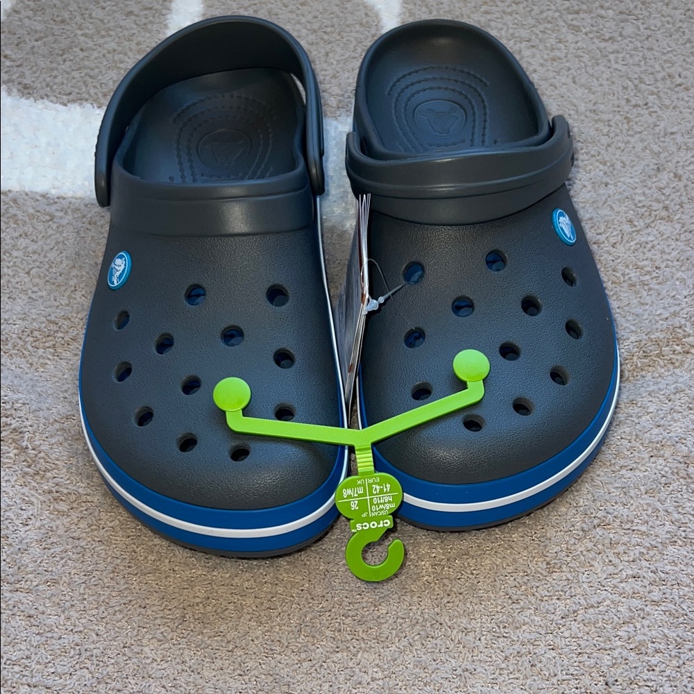 CROCS Men's Navy Loafers